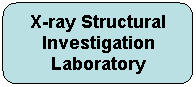 Rounded Rectangle: X-ray Structural
Investigation
Laboratory
